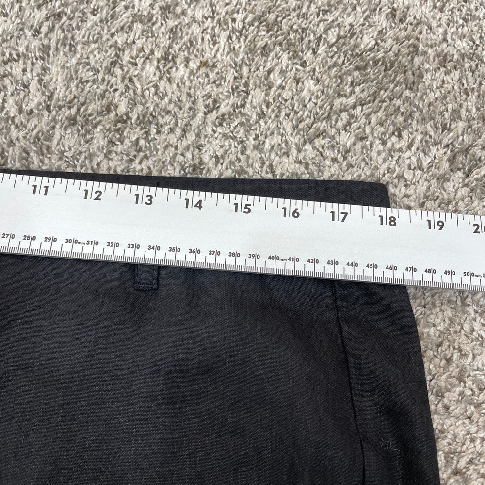 NWT J. Jill‎ Linen Stretch Ankle Pants Size LT  Black Pull On $79 NEW - Picture 6 of 7